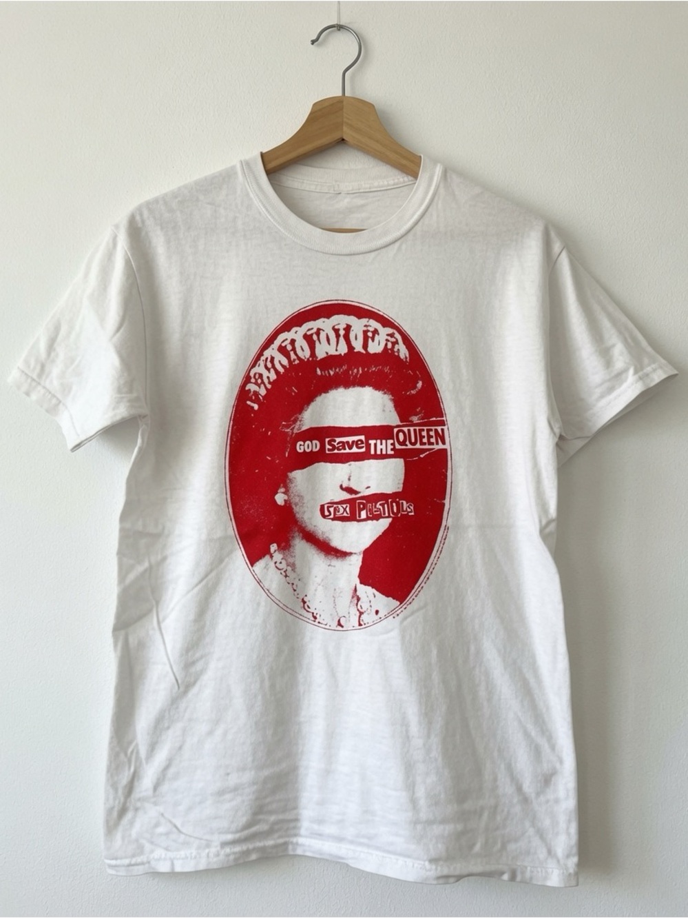 God Save The Queen Sex Pistols Print T-shirt
